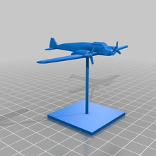 bomber panzerkampf 1300 5mm plane ww2 toy 3d print model - Mito3D