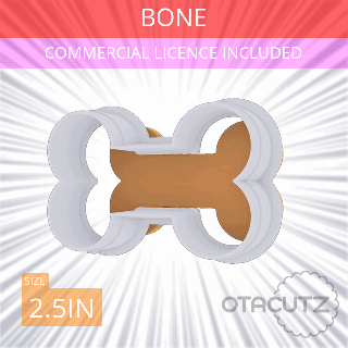 kemik kurabiye kesici 25in 64cm fondan kalıbı Cortador galletalar biscoito Kurabiye ticari kullanım Ayarlamak temel şekil köpek yavrusu iskelet 3d print model - Mito3D