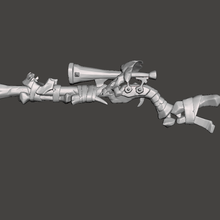 osso triturador olho alcance 3d modelo jogos mar ladrões atirador elite rifles rifle 3d print model - Mito3D