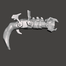 bone crusher pistol 3d model game sea thieves flintlock 3d print model - Mito3D