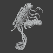 bonecron canoptic wraith game bones wargames miniature 3d print model - Mito3D