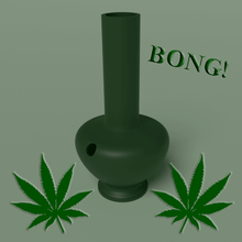bong tool grass weed smoking 3d print model - Mito3D