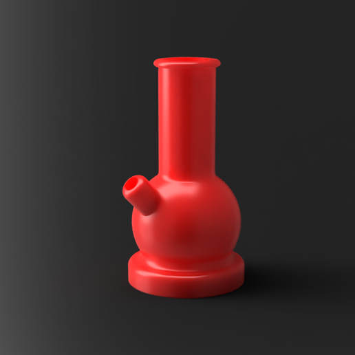 bong gadget 3D print model - Mito3D