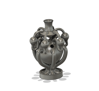 bong vase printhead 3d print model - Mito3D