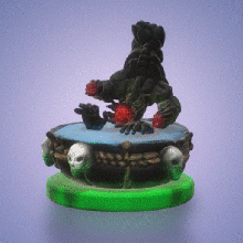 bongo - zelda ocarina time game nintendo 64 figure videogame 3d print model - Mito3D