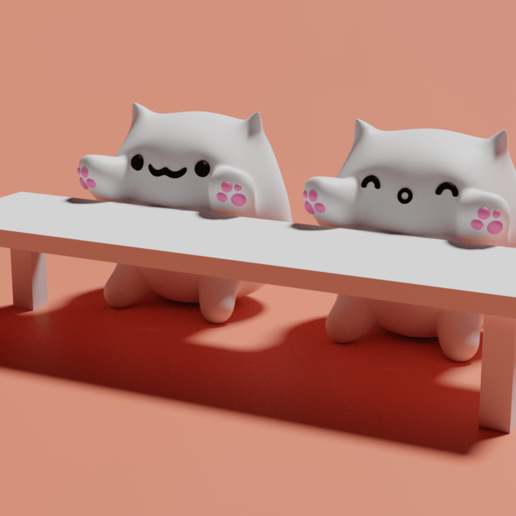 bongo cat art desktop sculpture toy cute bongocat 3D print model - Mito3D