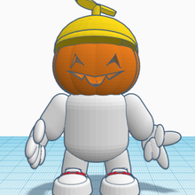 bonhomme citrouille personnage 3d print model - Mito3D