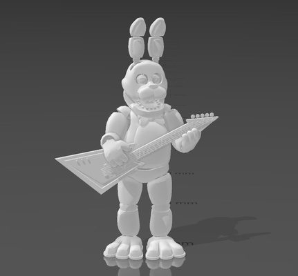 bonnie fnaf gece at freddy'nin 1 3d print model - Mito3D