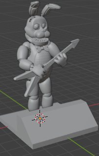 bonnie estatua 3d print model - Mito3D