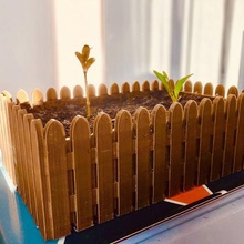bonsai garden jardin home tree seedling potty flower soil plant fencing fence 3d print model - Mito3D