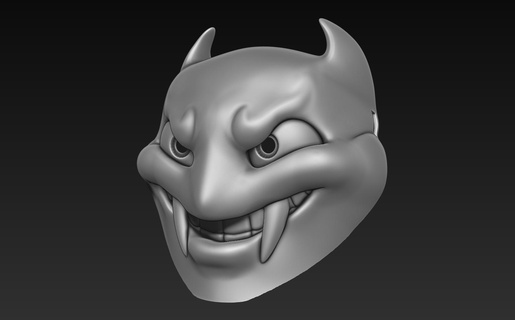 Boo Geist Maske Spielzeug Halloween gruslig Kostüm Cosplay nachts Gul verfolgt Spaß Dekor tragbar Gesicht Kopf Charakter 3d print model - Mito3D