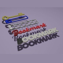 book mark art bookmark designs 3d print model - Mito3D