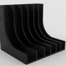 book organizer flashforgecults 3d print model - Mito3D