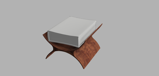 libro estante soporte estantería oficina arreglo stand creativo Arte Moda 3d print model - Mito3D
