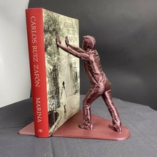 book support man shelf read body anatomy 3d print model - Mito3D
