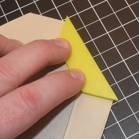 bookbinding corner cutter tool 3D print model - Mito3D
