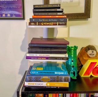 bookcase mini bookshelf books compact shelf equipment 3d print model - Mito3D