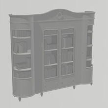 bookcases 2 3d print model - Mito3D