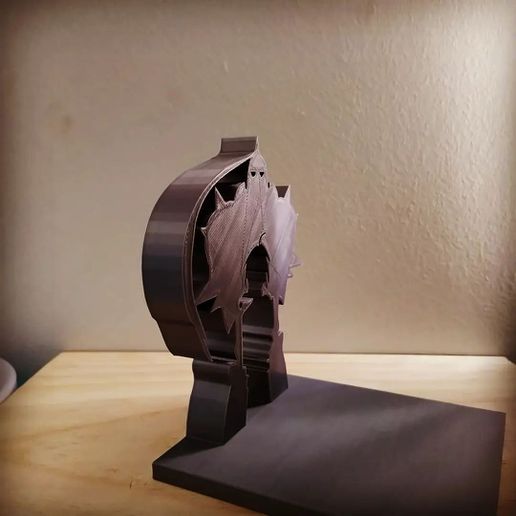 kitap ayracı metal simyacı Tam Edward Elric alfos 3D print model - Mito3D