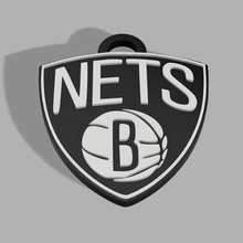 Booklyn redes chaveiro chave anel brooklyn nba 3d print model - Mito3D