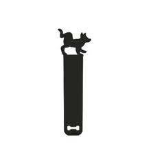 bookmark home dog pet animal 3d print model - Mito3D