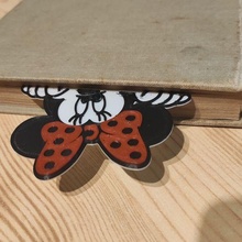 bookmark book mickey minnie mouse 3d print model - Mito3D