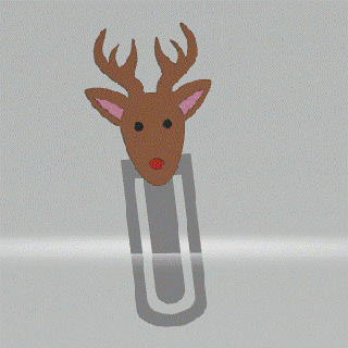 bookmark - christmas 12 book mark reading flower fdm printing ender gift season festive deer rudolph xmas sock bells 3d print model - Mito3D