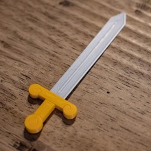 signet épée gadget livre tolkien Seigneur bague fantaisie 3d print model - Mito3D