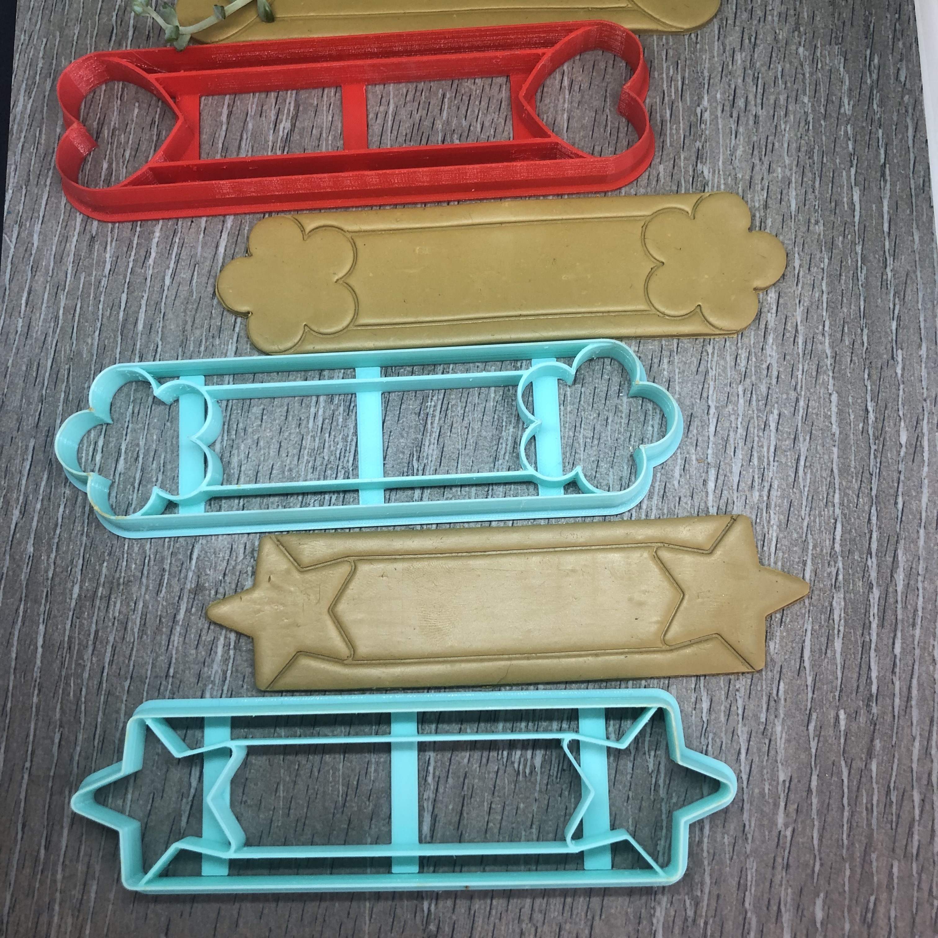 marca páginas argila cortador polímero ferramenta 3D print model - Mito3D