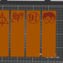 bookmark harry potter book pages 3d print model - Mito3D