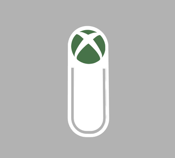signet Xbox logo livre marque consoles vidéo Jeux 3d print model - Mito3D
