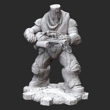 boomer grinder gears war 3d model stl file print game locust cog figure figurine miniature statue character 3d print model - Mito3D