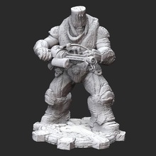 boomer macinino ingranaggi guerra 3d modello stl file Stampa gioco locusta cog figura figurina miniatura statua carattere 3d print model - Mito3D