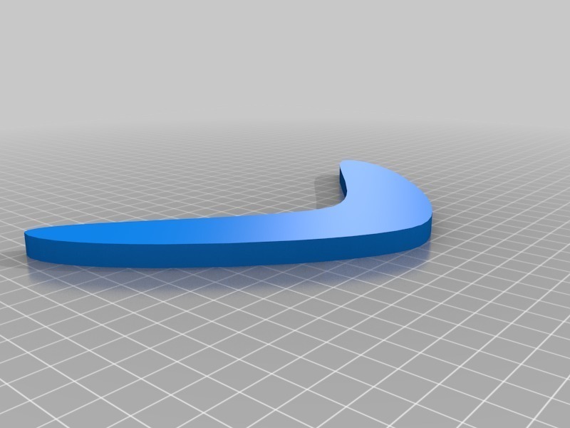Boomerang Dinge Waffe 3d Drucken 3D print model - Mito3D