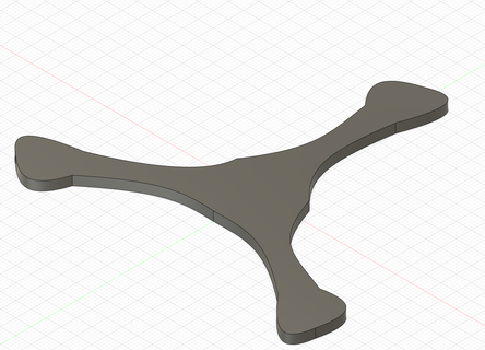 boomerang 3d print model - Mito3D