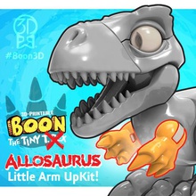 boon minik rex, allosaurus upkit silah sadece 3dkitbashcom çeşitli oyuncak dinozor t-rex 3d print model - Mito3D