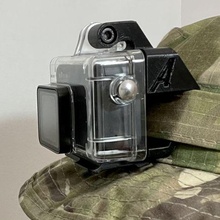 boonie mount gopro hero 5 6 7 gadget action camera hat airsoft 3d print model - Mito3D