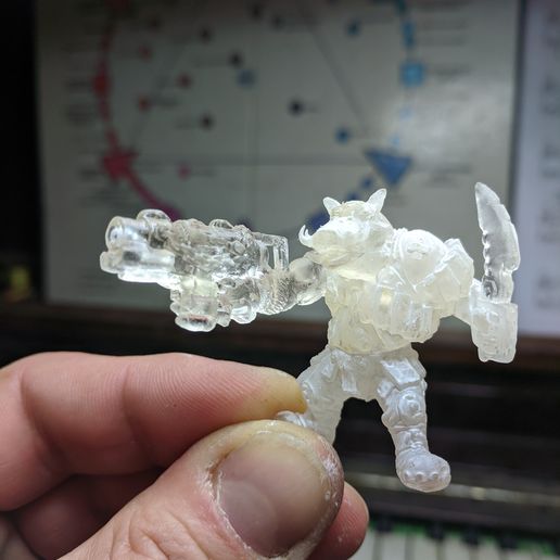 rustre ogris impérial crétins 3D print model - Mito3D