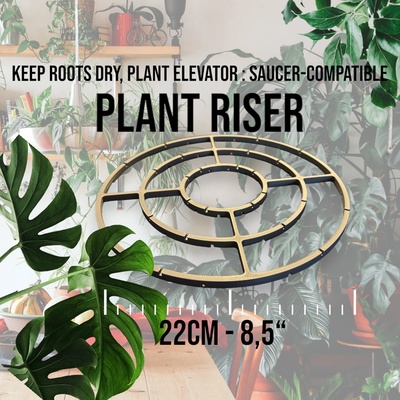 boost plant health 3d printable riser root & enhanced drainage indoor outdoor garden tool repotting aid grow tent gardening pot lift soil stand healthy roots accessory potting support water flow care container innovation protection moisture control elevation 3d print model - Mito3D