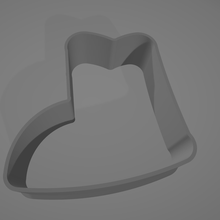 boot ugg cookie cutter cooking 3d print model - Mito3D