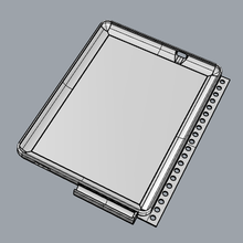 boox nova pro 78 sciolto foglia titolare supporto tavoletta 3d print model - Mito3D