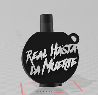 boquilla cachimba real hasta la muerte anuel nozzle bong shisha death smoking smoke 3d print model - Mito3D