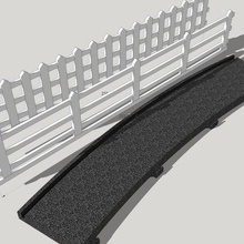 border ninco ext r3 2 model fences circuit because slot track carrera scalex scalextric tuck in r1 curve 3d print model - Mito3D