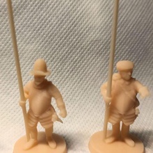 Rand reivers Pike Spiel Pikeniere xvi Jahrhundert schottisch 28mm 32mm Miniaturen Kriegs Spiele Renaissance 3d print model - Mito3D