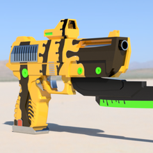 borderlands - close quarters hornet game weapon gun 3d print model - Mito3D