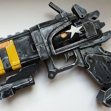 Grenzgebiete 2 ungepflegt Harold 3d drucken Modell Spiel Video Replik Stütze Pistole Gewehr 3d print model - Mito3D