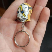 borderlands 3 key chain psycho mask jewelry keychain psychomask keychains 3d print model - Mito3D