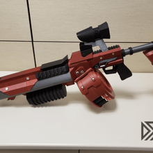 sınır oda clener av tüfeği bandit oyun sahne silah prop cosplay 3 2 borderlandscosplay borderlands2 3d print model - Mito3D