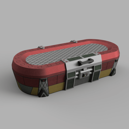 borderlands estilo botín cuadro juego el lootbox boderlands borderland 3D print model - Mito3D