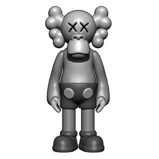 bored kaws ape toy art collection skull bayc 3d print model - Mito3D